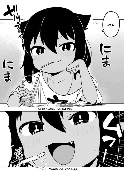 Jahy-sama - smug slurping.png