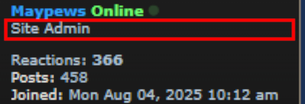 Custom User Title